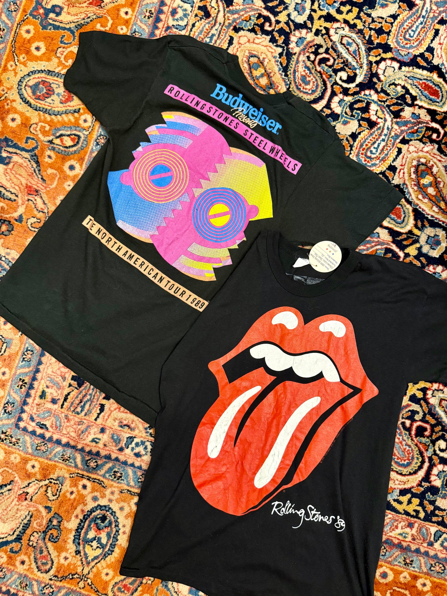 1989 Rolling Stones North American Tour Tee | Tee Swing
